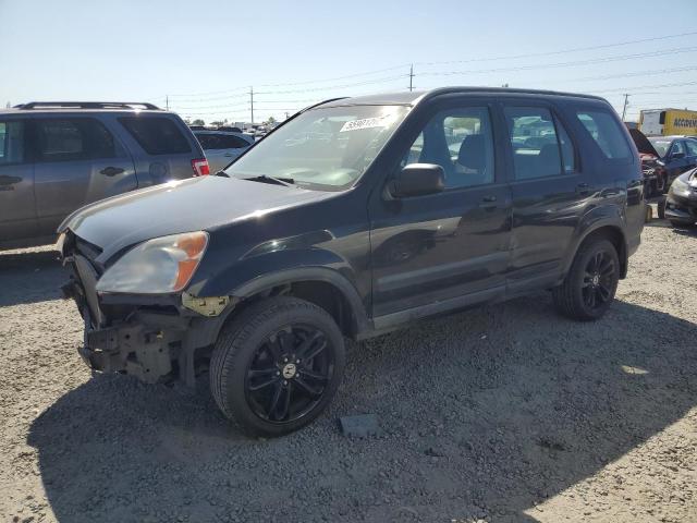 HONDA CR-V LX 2003 black  gas JHLRD77413C012242 photo #1