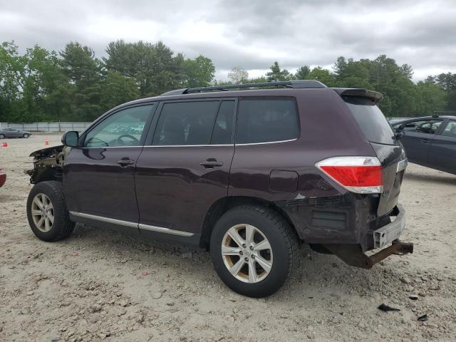 Vin: 5tdbk3eh0ds206912, lot: 57235635, toyota highlander base 20132