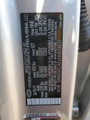 2022 HYUNDAI TUCSON SE - 5NMJACAE6NH034027