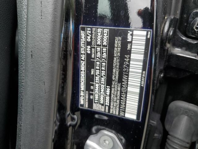 2021 MERCEDES-BENZ GLB 250 4M W1N4M4HB6MW137944