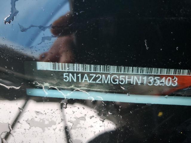 2017 NISSAN MURANO S - 5N1AZ2MG5HN135403