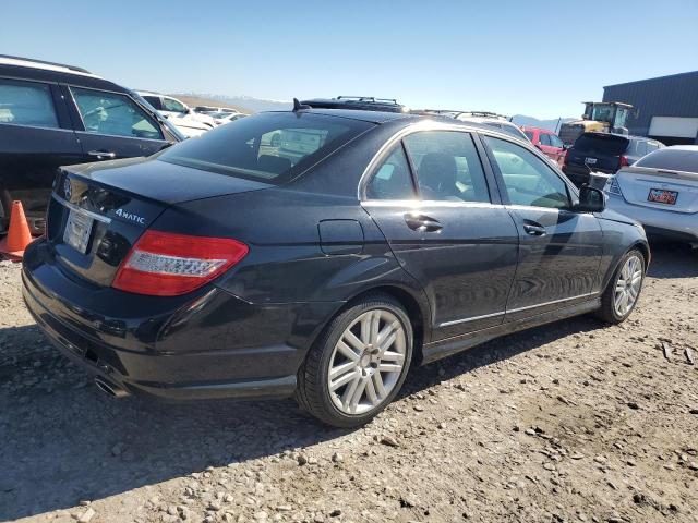 MERCEDES-BENZ C 300 4MAT 2009 black  gas WDDGF81X99F257004 photo #4