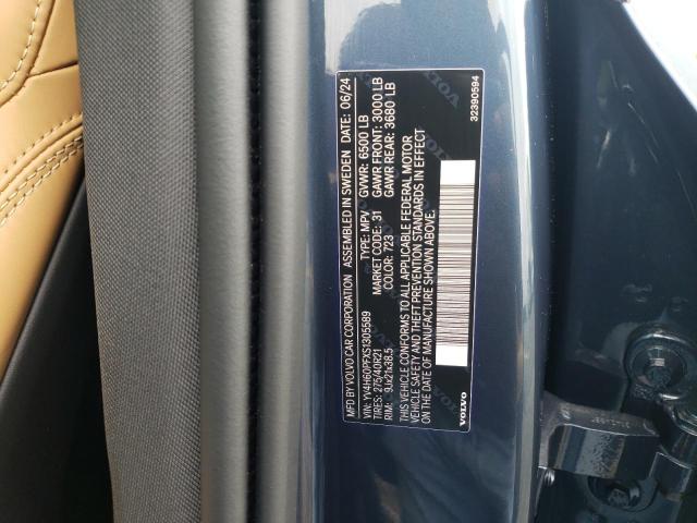 2025 VOLVO XC90 ULTRA YV4H60PFXS1305589