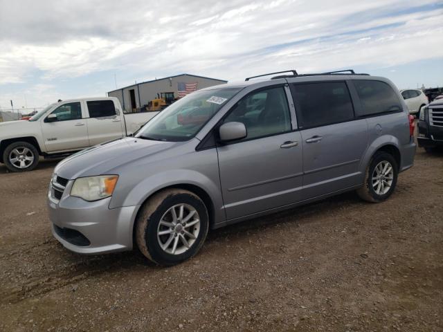 DODGE GRAND CARA 2014 silver  flexible fuel 2C4RDGCG1ER304965 photo #1