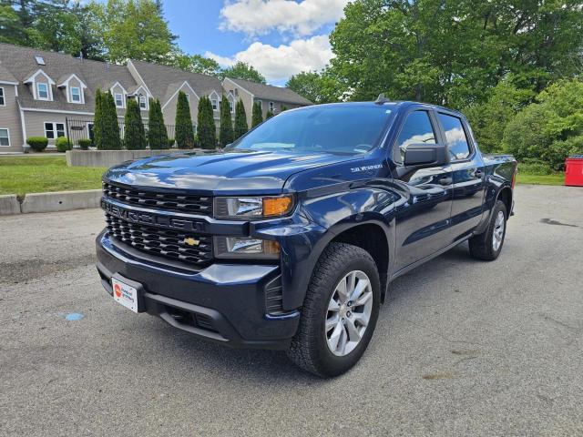 CHEVROLET SILVERADO 2022 blue  Gasoline 3GCPYBEK5NG111420 photo #3