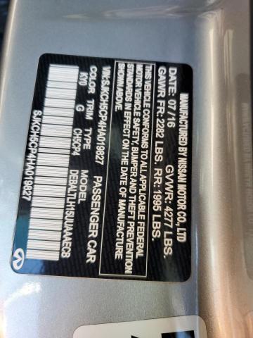 2017 INFINITI QX30 BASE SJKCH5CP4HA019827