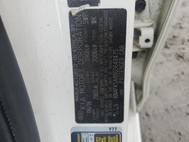 2016 KIA FORTE LX KNAFK5A88G5648475