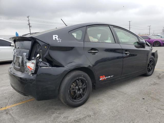TOYOTA PRIUS 2015 black hatchbac hybrid engine JTDKN3DU6F0473046 photo #4
