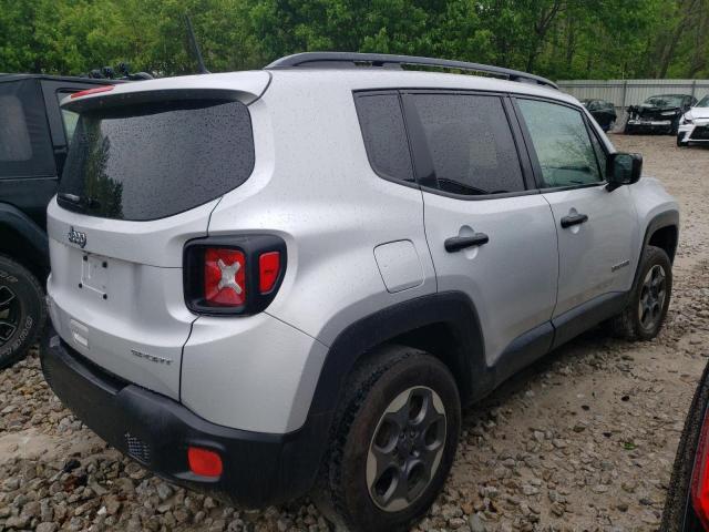 Vin: zaccjbab8jph95901, lot: 55772785, jeep renegade sport 20183