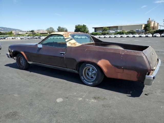 CHEVROLET EL CAMINO 1973 brown   1D80K3Z457627 photo #3