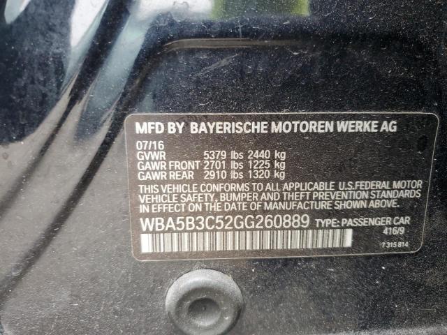 2016 BMW 535 XI WBA5B3C52GG260889