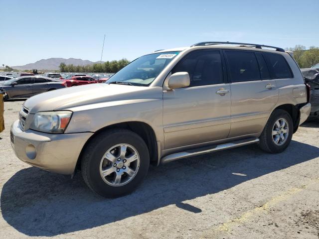 TOYOTA HIGHLANDER 2005 tan  gas JTEDP21A250052281 photo #1