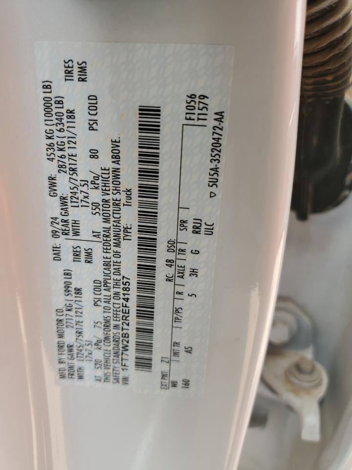 Lot #3311726224 2024 FORD F250 SUPER