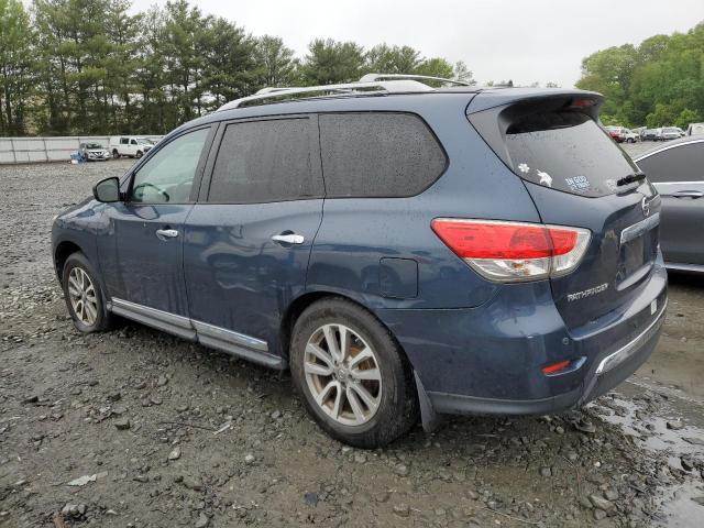 NISSAN PATHFINDER 2013 blue  gas 5N1AR2MM0DC617661 photo #3