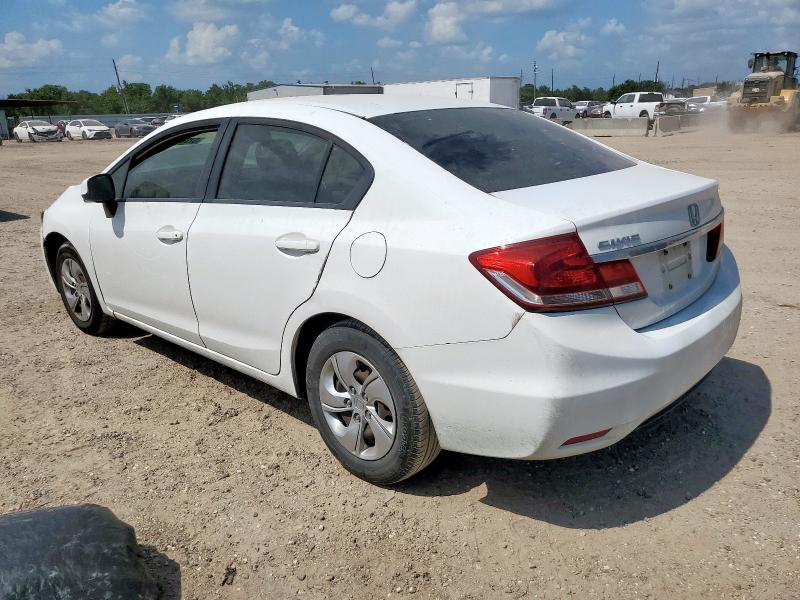 Vin: 2hgfb2f51dh600290, lot: 57848865, honda civic lx 20132