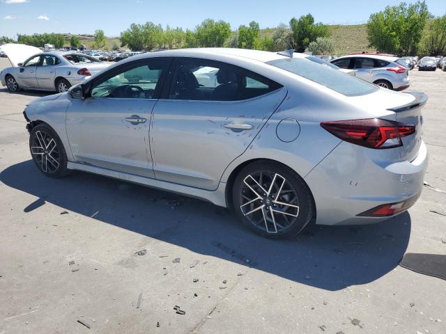 Vin: kmhd04lb8lu060980, lot: 57433215, hyundai elantra sport 20202