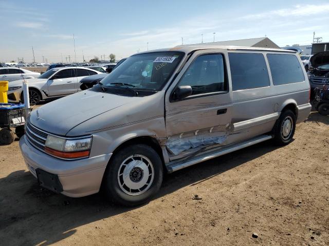 PLYMOUTH GRAND VOYA 1994 silver extended gas 1P4GH44R0RX169622 photo #1