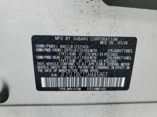 2025 SUBARU FORESTER P JF2SLDBC1SH445867