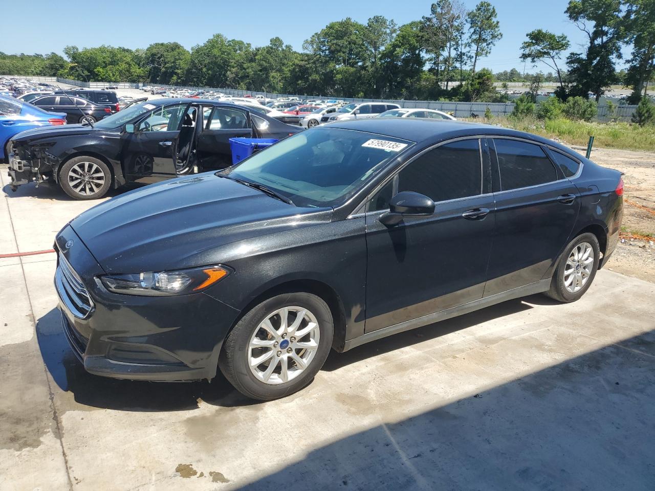 Lot #3302743048 2015 FORD FUSION S