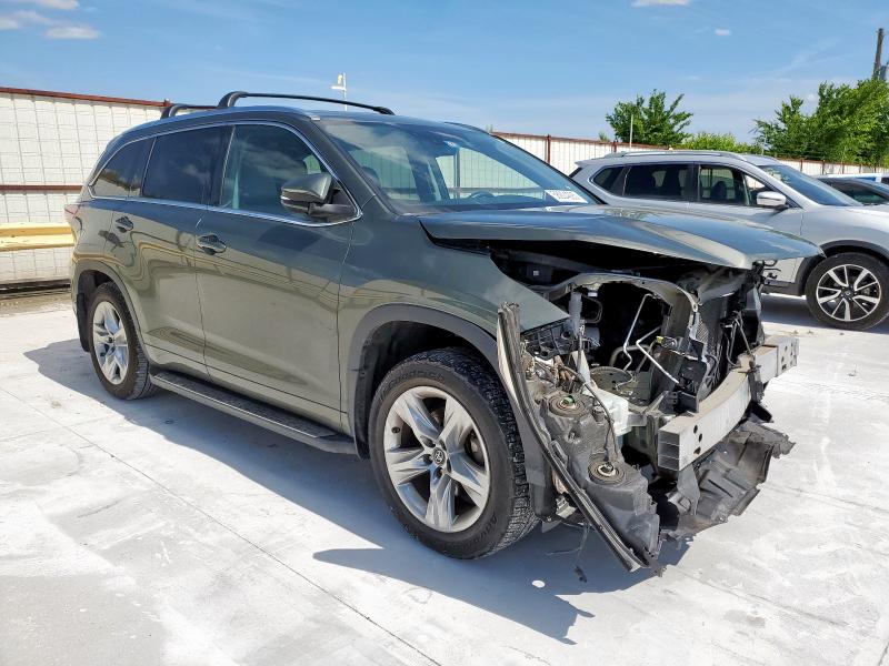 Vin: 5tddkrfh8gs279699, lot: 58924295, toyota highlander limited 20164