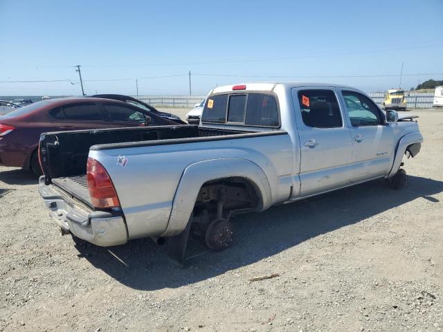 TOYOTA TACOMA DOU 2007 silver  gas 5TEKU72N87Z382819 photo #4