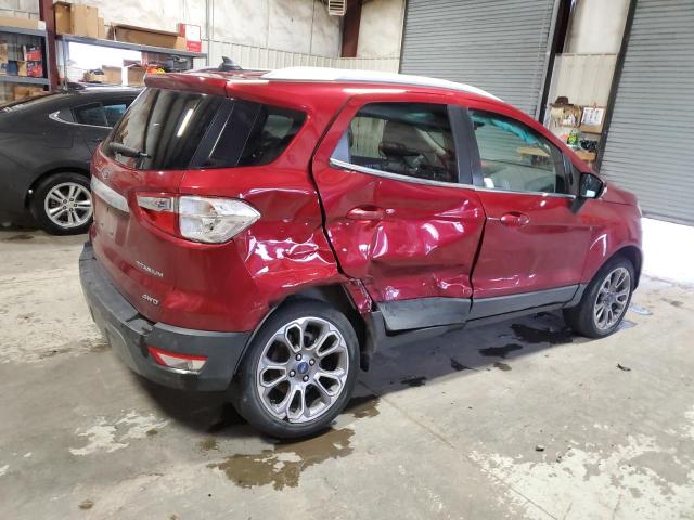 Vin: maj6p1wl9jc169923, lot: 56541065, ford ecosport titanium 20183