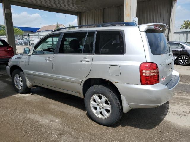 TOYOTA HIGHLANDER 2001 silver  gas JTEHF21A710027827 photo #3