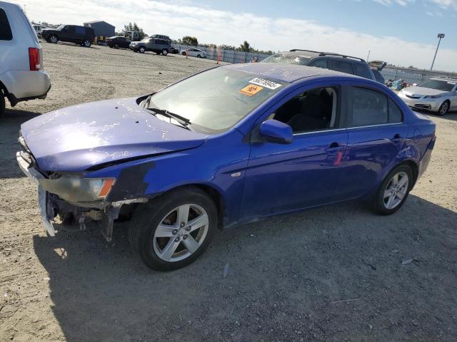 MITSUBISHI LANCER ES 2008 blue sedan 4d gas JA3AU26UX8U034321 photo #1