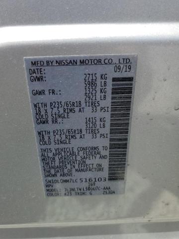 2020 INFINITI QX60 LUXE 5N1DL0MM7LC516103
