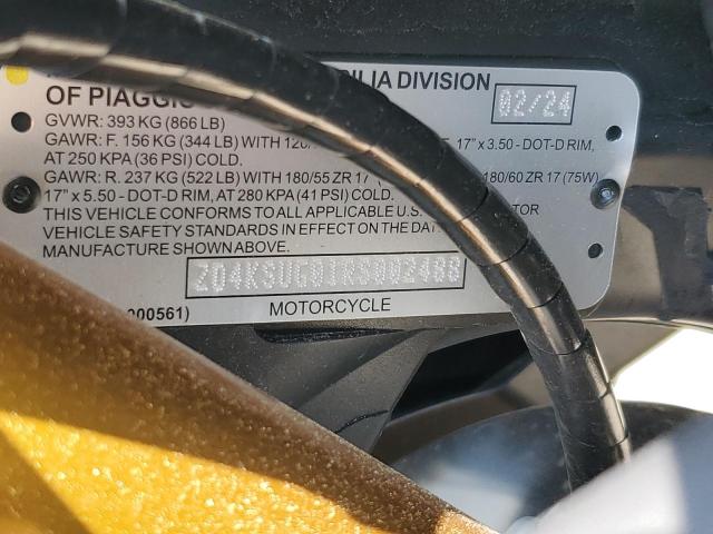 2024 APRILIA RS 660 ZD4KSUG01RS002488