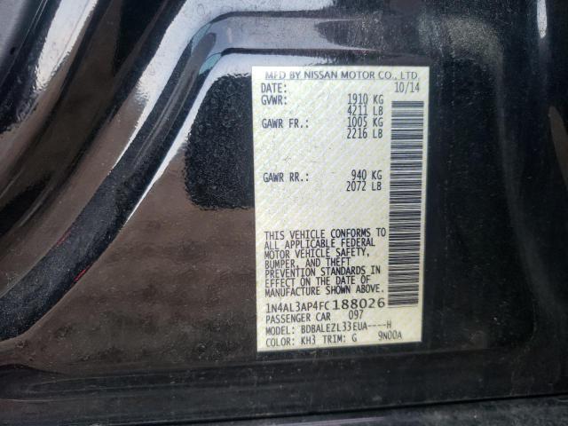 2015 NISSAN ALTIMA 2.5 - 1N4AL3AP4FC188026