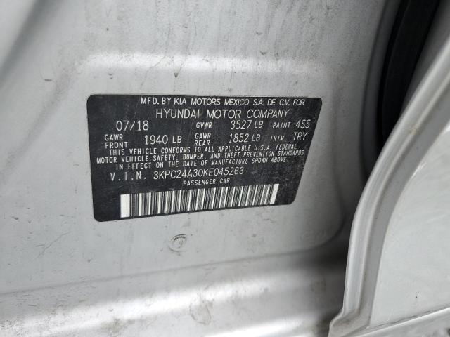 2019 HYUNDAI ACCENT SE 3KPC24A30KE045263