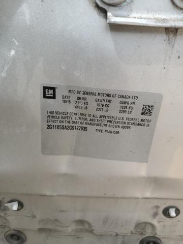 2016 CHEVROLET IMPALA LS 2G11X5SA2G9127635