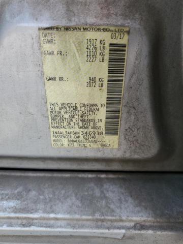 2017 NISSAN ALTIMA 2.5 - 1N4AL3AP6HN346938