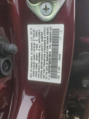 19xfb2f56ee019914 - 2014 Honda civic lx - #56980815