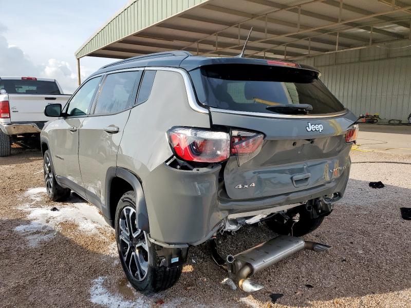 Vin: 3c4njdcn7pt522669, lot: 58012955, jeep compass limited 20232
