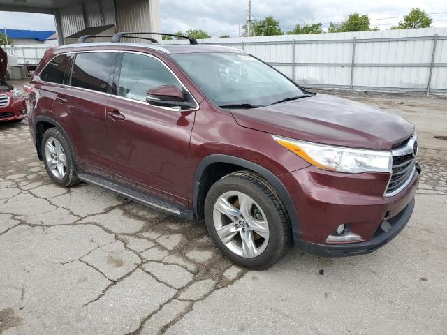 Vin: 5tdykrfh2gs144123, lot: 58073845, toyota highlander limited 20164