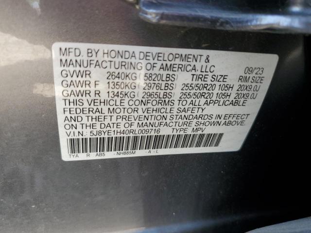 2024 ACURA MDX TECHNO 5J8YE1H40RL009716