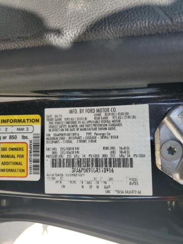 2016 FORD FUSION TIT - 3FA6P0K91GR118916