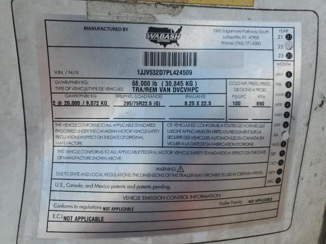 2023 WABASH UNKNOWN #3308417284