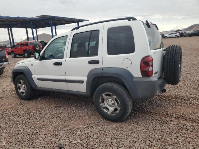 JEEP LIBERTY SP 2007 white 4dr spor gas 1J4GL48KX7W630791 photo #3