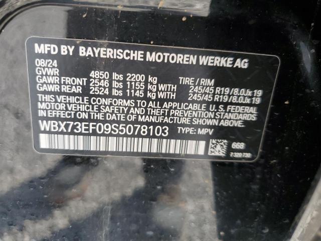 2025 BMW X1 XDRIVE2 WBX73EF09S5078103