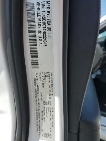 2022 DODGE DURANGO R/ - 1C4SDHCT4NC224315