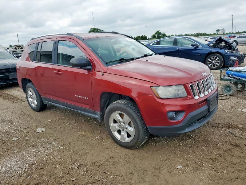Vin: 1c4njcba4ed619372, lot: 58752155, jeep compass sport 20144