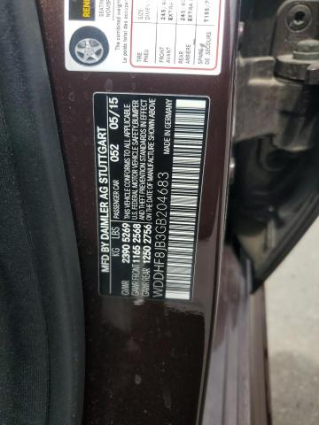 2016 MERCEDES-BENZ E350 WDDHF8JB3GB204683