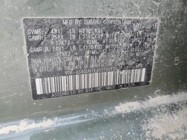 2024 SUBARU CROSSTREK 4S4GUHT64R3793635