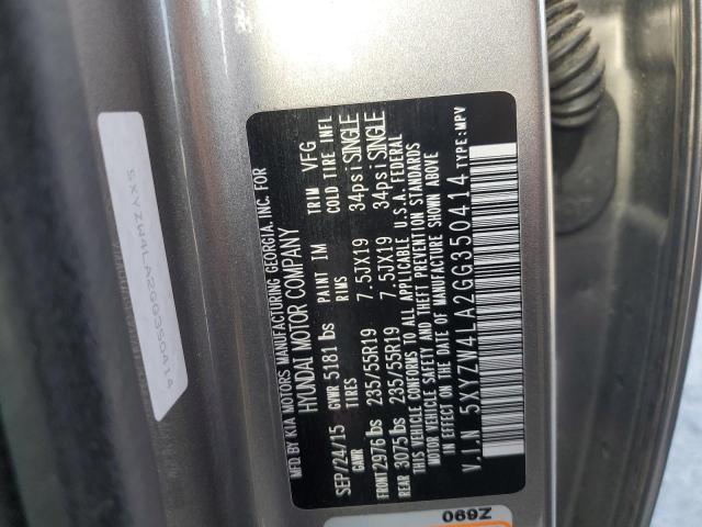 2016 HYUNDAI SANTA FE S - 5XYZW4LA2GG350414