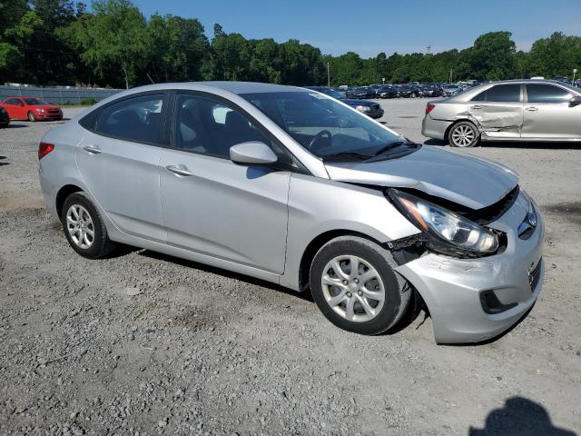 Vin: kmhct4ae6du475622, lot: 54455025, hyundai accent gls 20134