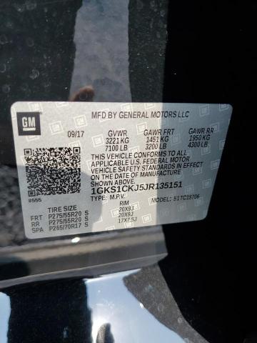 2018 GMC YUKON DENA - 1GKS1CKJ5JR135151