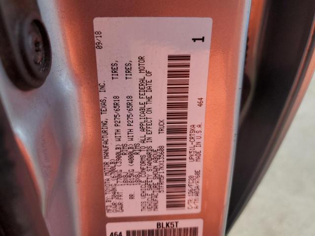 2019 TOYOTA TUNDRA DOU - 5TFRM5F17KX135608